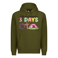 Army Green a lot can happen in 3 days Premium Hoodie - MaliasSmallBusiness