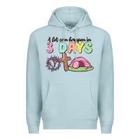 Blue Mist a lot can happen in 3 days Premium Hoodie - MaliasSmallBusiness