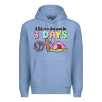 Colony Blue a lot can happen in 3 days Premium Hoodie - MaliasSmallBusiness