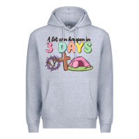 Heather Grey a lot can happen in 3 days Premium Hoodie - MaliasSmallBusiness
