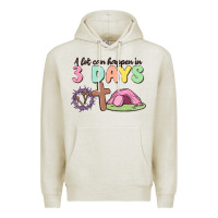 Oatmeal Heather a lot can happen in 3 days Premium Hoodie - MaliasSmallBusiness