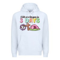 White a lot can happen in 3 days Premium Hoodie - MaliasSmallBusiness