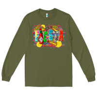 Army Green taco fiesta Long Sleeve Tee - Zillion Design Studio