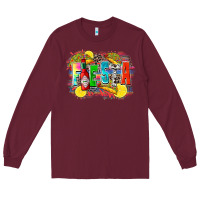 Burgundy taco fiesta Long Sleeve Tee - Zillion Design Studio