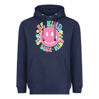 Navy be kind to you mind Heavyweight Hoodie - JahusDesignShop