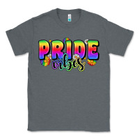 Charcoal Heather pride vibes Classic Tee - Zillion Design Studio