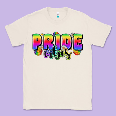 Pride Vibes Classic Tee Designed By Zillion Design Studio