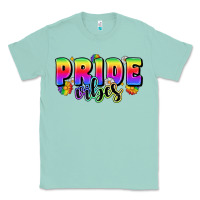 Seafoam pride vibes Classic Tee - Zillion Design Studio