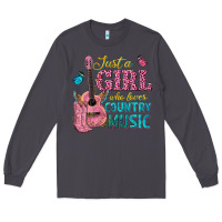 Smoke just a girl who loves country music Long Sleeve Tee - texasbilliewilder