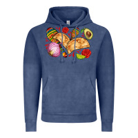 Vintage Denim empanadas roses onion lime and avocado Vintage Hoodie - AdoDesignShop