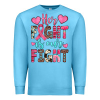 Ocean Blue her fight is our fight Premium Sweatshirt - JahusDesignShop