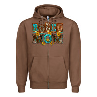 Chestnut rodeo mom Zipper Hoodie - Zillion Design Studio
