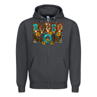Smoke rodeo mom Zipper Hoodie - Zillion Design Studio