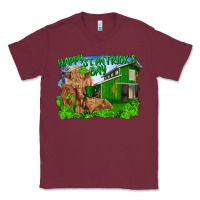 Burgundy happy st. patrick's day cattle and calfs Classic Tee - RanaPortraitStore