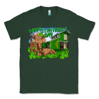 Sports Green happy st. patrick's day cattle and calfs Classic Tee - RanaPortraitStore