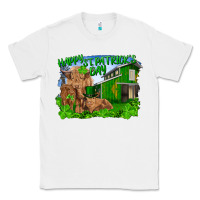 White happy st. patrick's day cattle and calfs Classic Tee - RanaPortraitStore