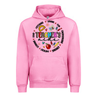 Fuchsia Pink teachers aide Urban Hoodie - MaliasSmallBusiness