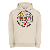 Pigment French Oak teachers aide Urban Hoodie - MaliasSmallBusiness