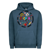 Pigment Midnight Navy teachers aide Urban Hoodie - MaliasSmallBusiness