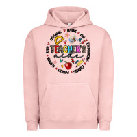Pigment Salmon teachers aide Urban Hoodie - MaliasSmallBusiness
