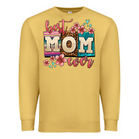 Antique Gold best mom ever Premium Sweatshirt - AdoDesignShop