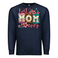 Navy best mom ever Premium Sweatshirt - AdoDesignShop