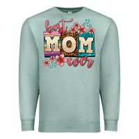 Seafoam best mom ever Premium Sweatshirt - AdoDesignShop