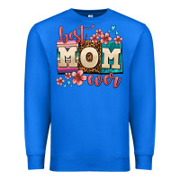 True Royal best mom ever Premium Sweatshirt - AdoDesignShop