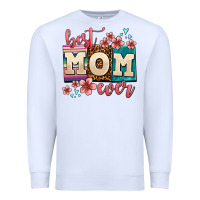 White best mom ever Premium Sweatshirt - AdoDesignShop