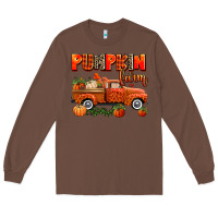 Chestnut pumpkin farm truck Long Sleeve Tee - AdoDesignShop