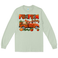 Matcha pumpkin farm truck Long Sleeve Tee - AdoDesignShop