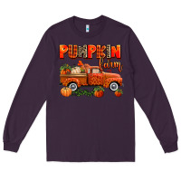 Plum pumpkin farm truck Long Sleeve Tee - AdoDesignShop