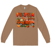 Toasted Coconut pumpkin farm truck Long Sleeve Tee - AdoDesignShop