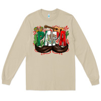 Mushroom papa mexico Long Sleeve Tee - Zillion Design Studio