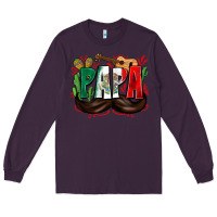 Plum papa mexico Long Sleeve Tee - Zillion Design Studio