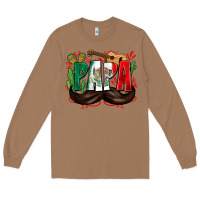 Toasted Coconut papa mexico Long Sleeve Tee - Zillion Design Studio