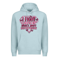 Blue Mist i fight cancer whats your super power Premium Hoodie - MaliasSmallBusiness