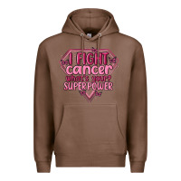 Chestnut i fight cancer whats your super power Premium Hoodie - MaliasSmallBusiness