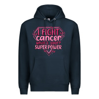 Navy i fight cancer whats your super power Premium Hoodie - MaliasSmallBusiness