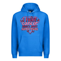 True Royal i fight cancer whats your super power Premium Hoodie - MaliasSmallBusiness