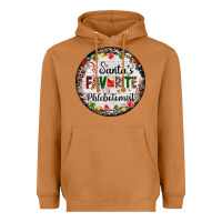 Meerkat christmas santas favorite phlebotomist light Heavyweight Hoodie - AdoDesignShop