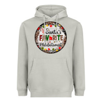 Moon Dust christmas santas favorite phlebotomist light Heavyweight Hoodie - AdoDesignShop