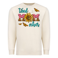 Sandshell tired mom vibes Premium Sweatshirt - AdoDesignShop