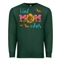 Tired Mom Vibes Premium Sweatshirt | Teevron