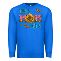 True Royal tired mom vibes Premium Sweatshirt - AdoDesignShop