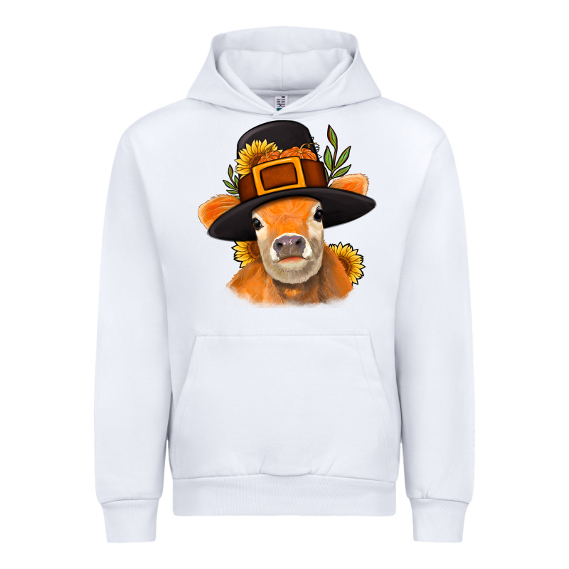 Thanksgiving Cow Urban Hoodie by NancyCooperArtShop | Teevron