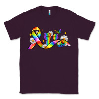 Plum pride ribbon Classic Tee - Zillion Design Studio