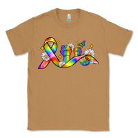 Toasted Coconut pride ribbon Classic Tee - Zillion Design Studio