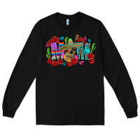Black mom mexico Long Sleeve Tee - Zillion Design Studio