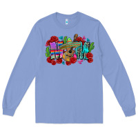 Colony Blue mom mexico Long Sleeve Tee - Zillion Design Studio